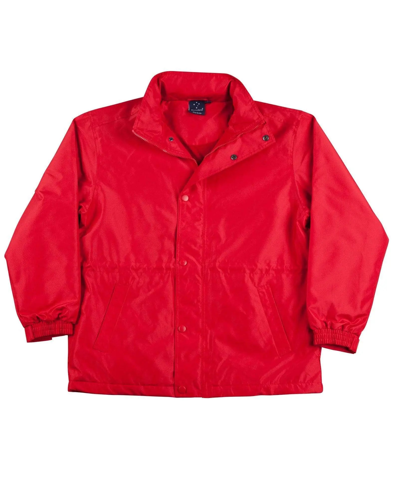 WINNING SPIRIT STADIUM JACKET Kids' JK01K Casual Wear Winning Spirit Red/Red 8K